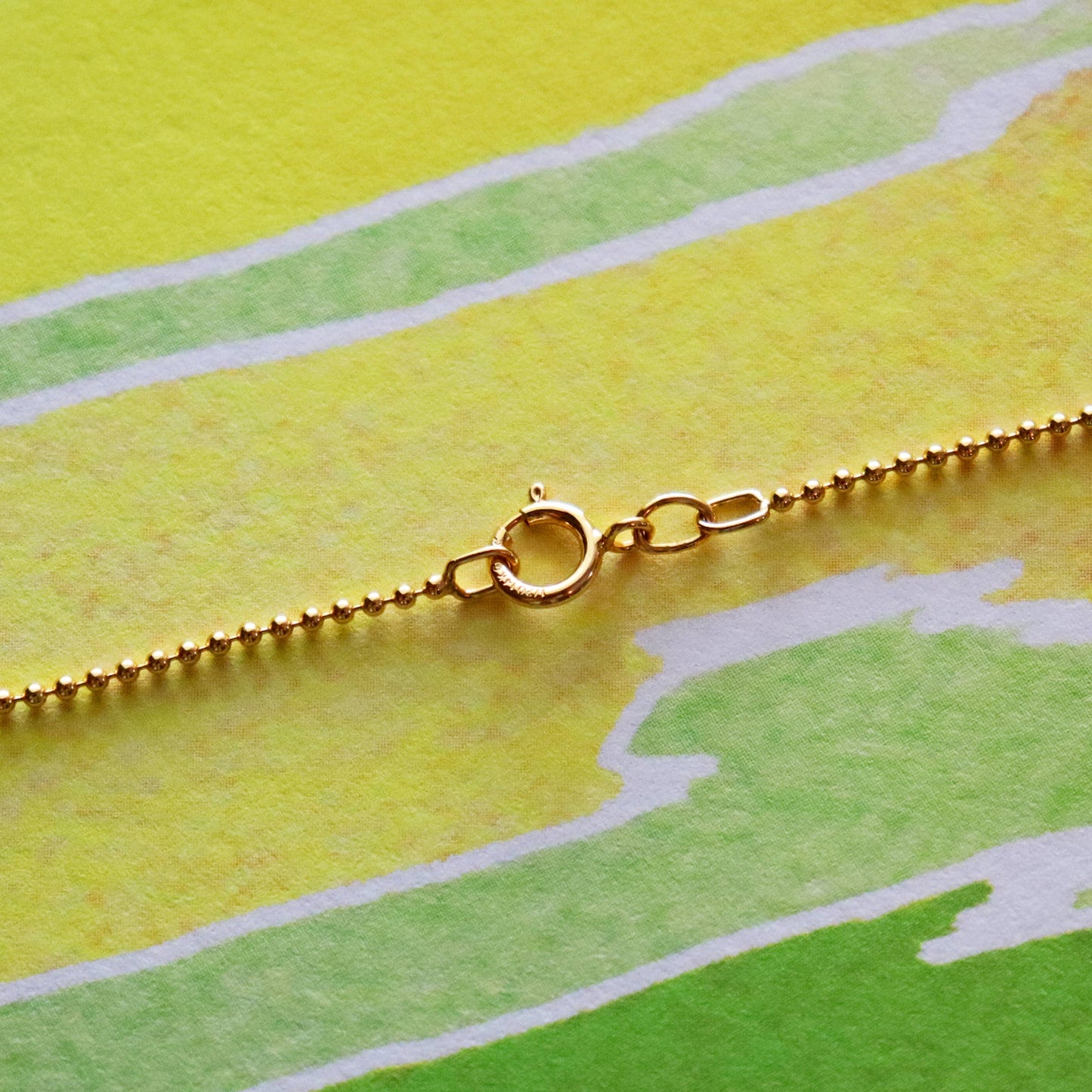 "Technicolor Saguaro" Short Necklace