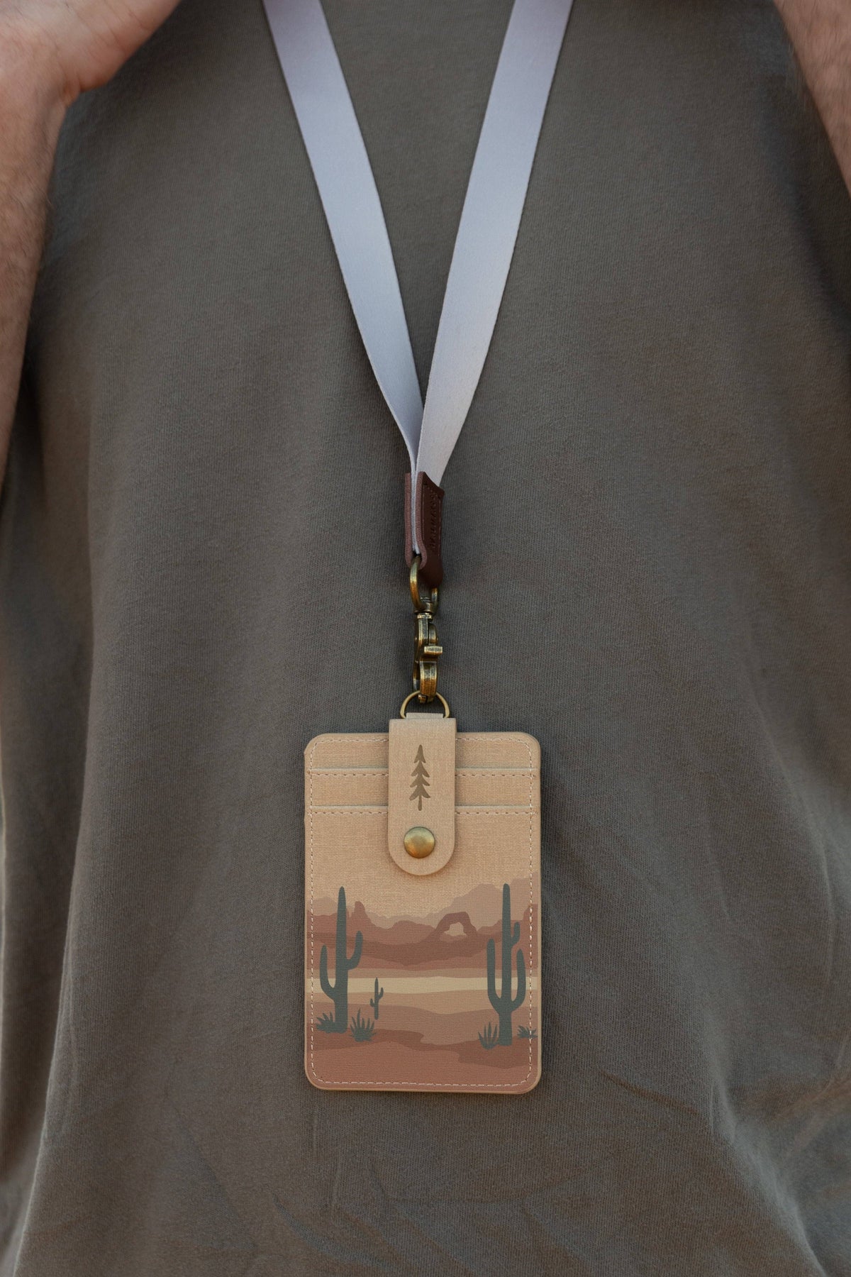 Desert ID Badge Holder