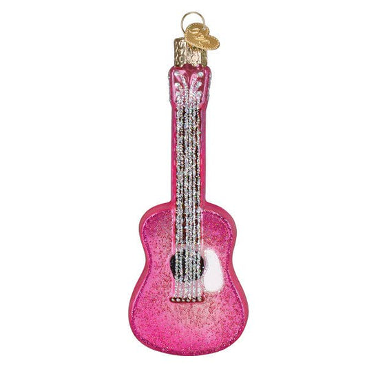 DP Glittered Glam Guitar Ornament