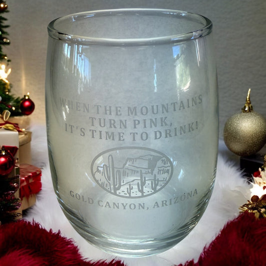 Stemless Wine Glass