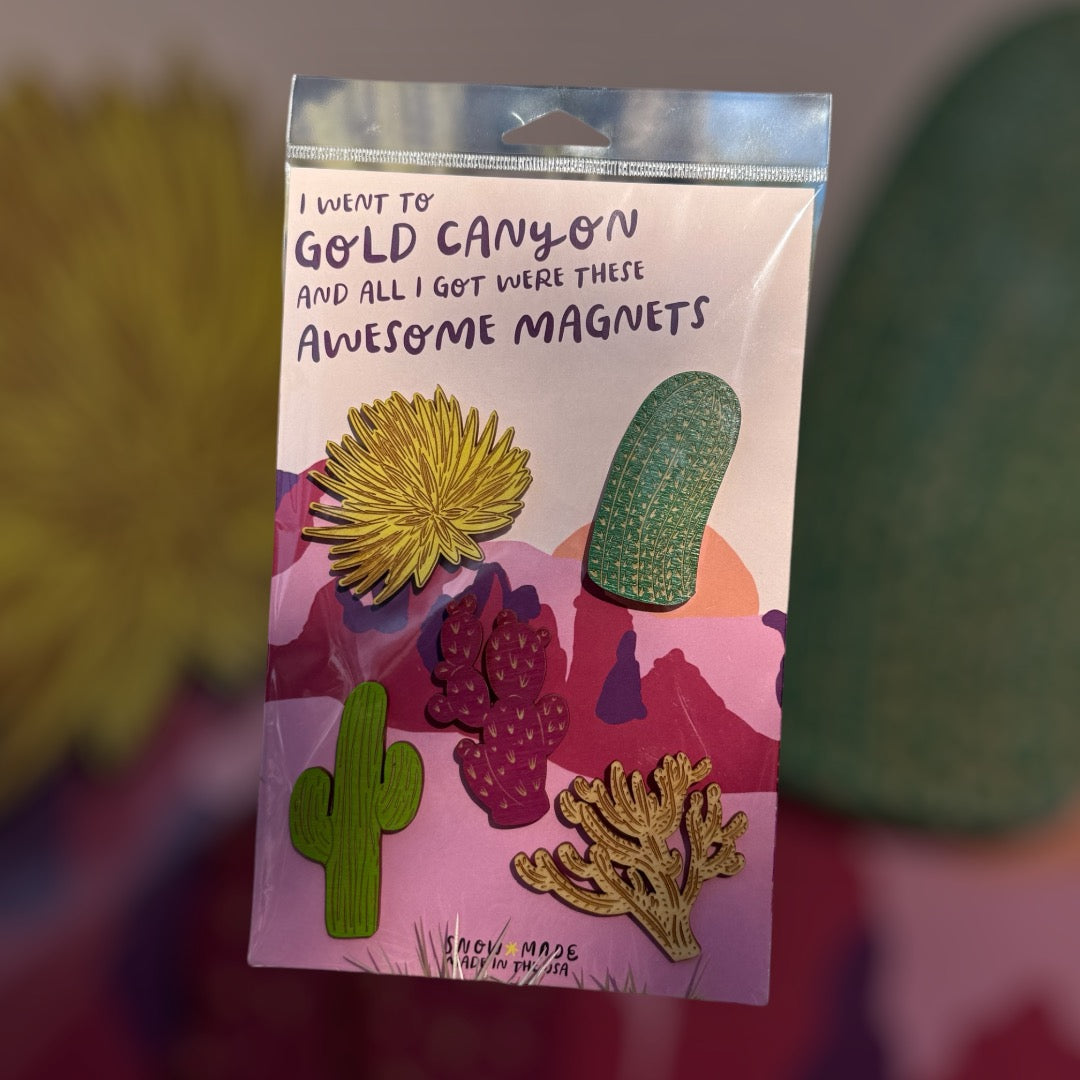 Magnet Set- Awesome Cactus