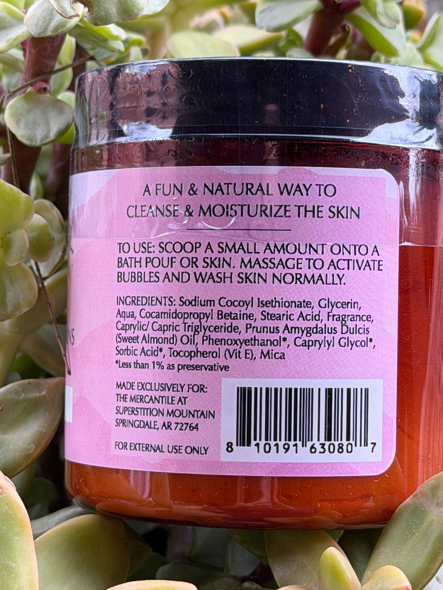 WTMTP Whipped Soap