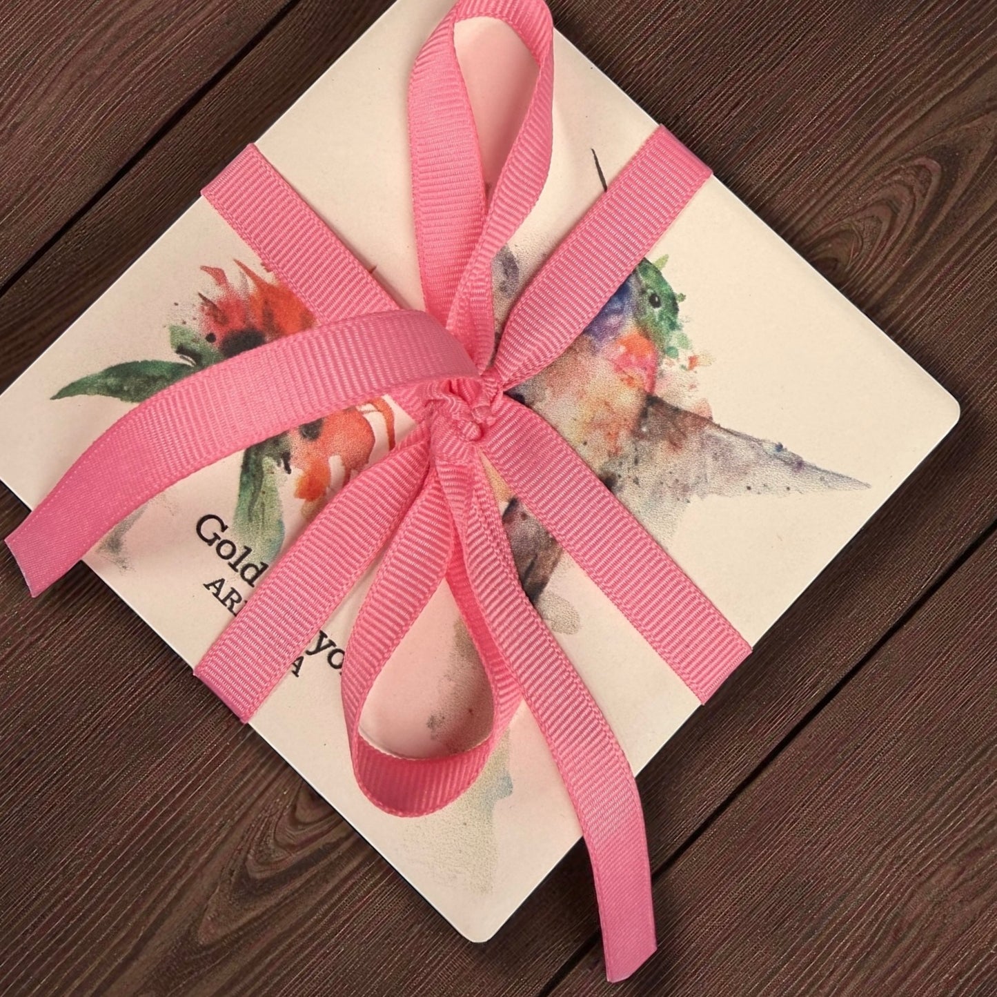 Gold Canyon Hummingbird Coasters