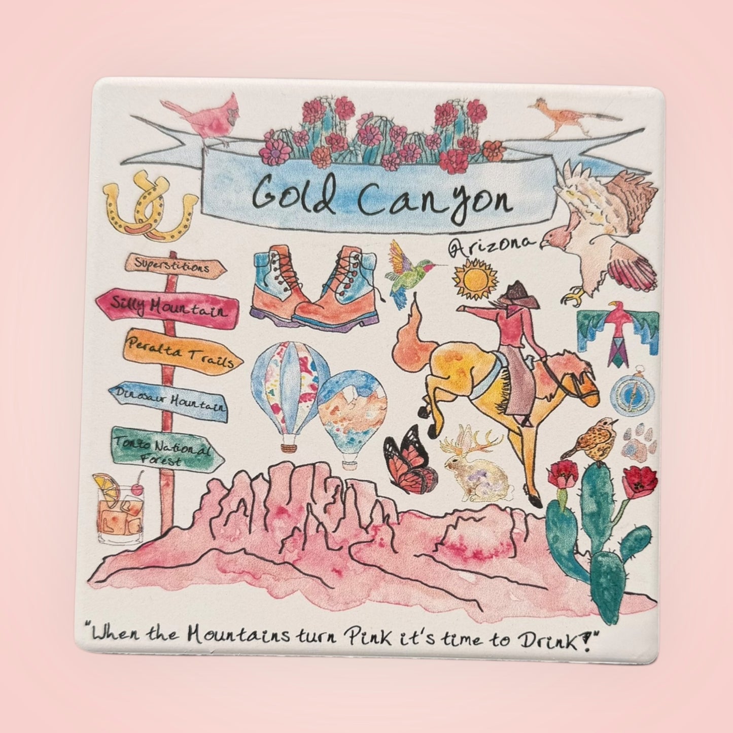 Custom GC AZ Coaster