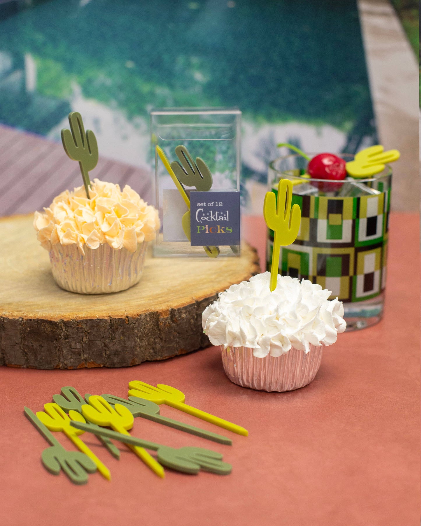 Cactus/Western Mini Picks