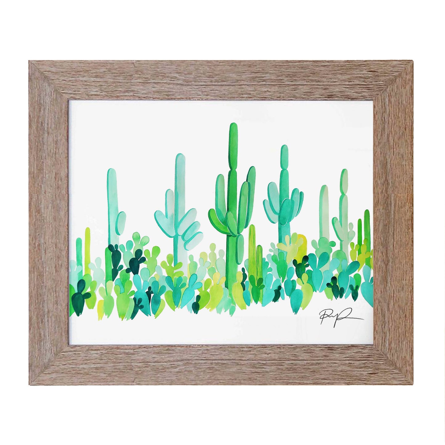 "Emerald Valley" Art Print: 8"x10"