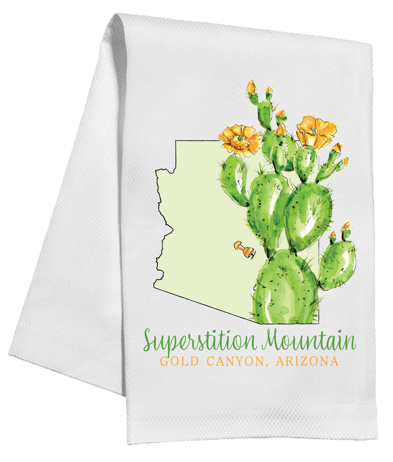 Superstition Mountain KitchenTowel-Custom