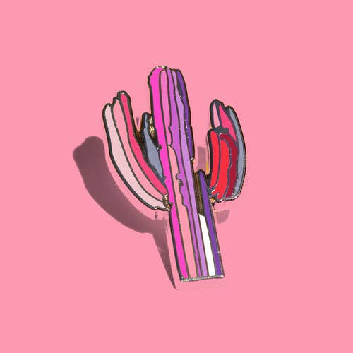 Sweet Saguaro Enamel Pin