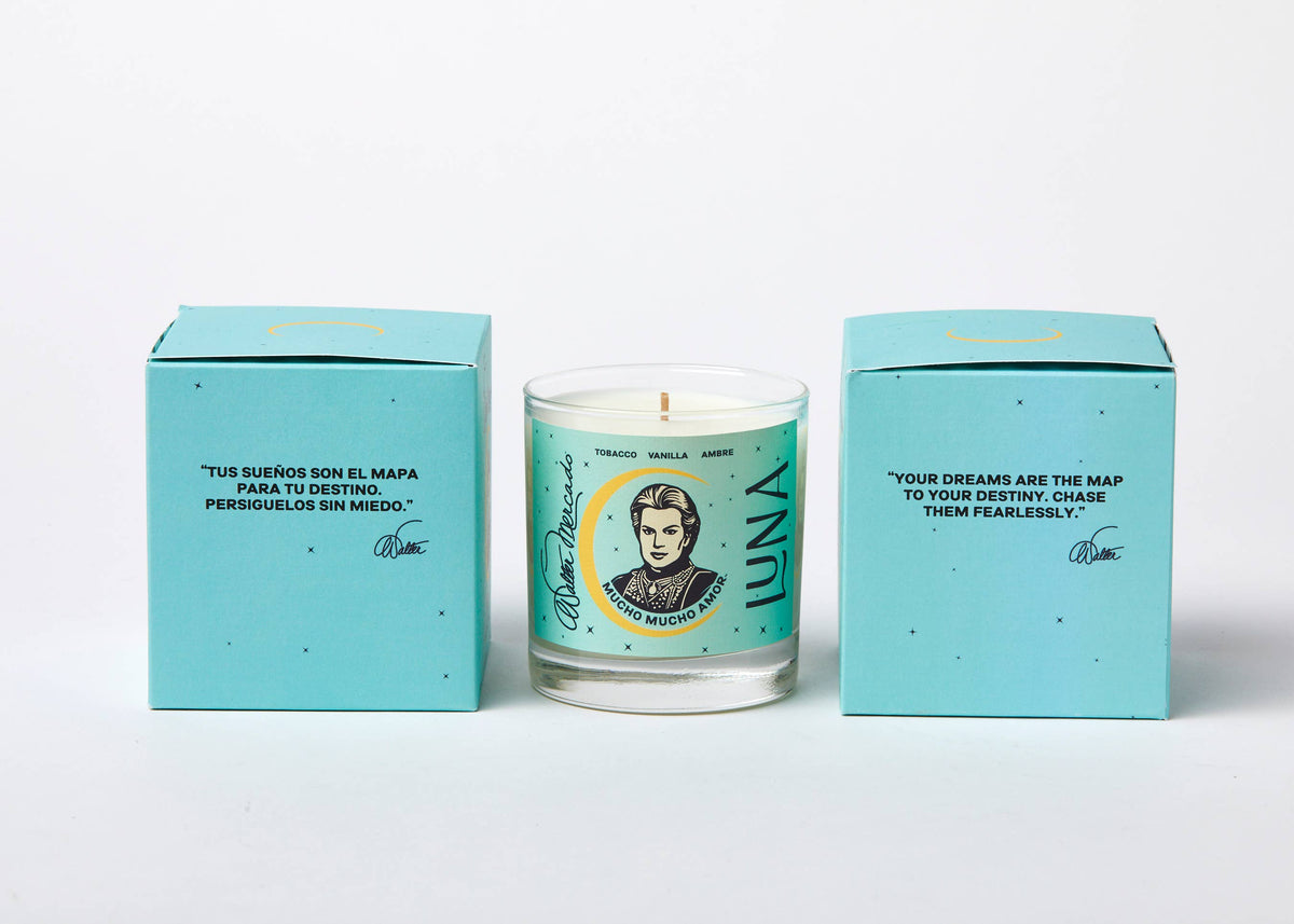 Luna ( Moon ) Candle-Walter Mercado