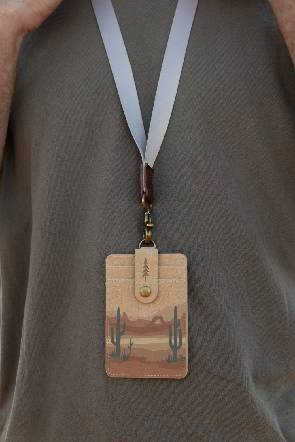 Desert ID Badge Holder