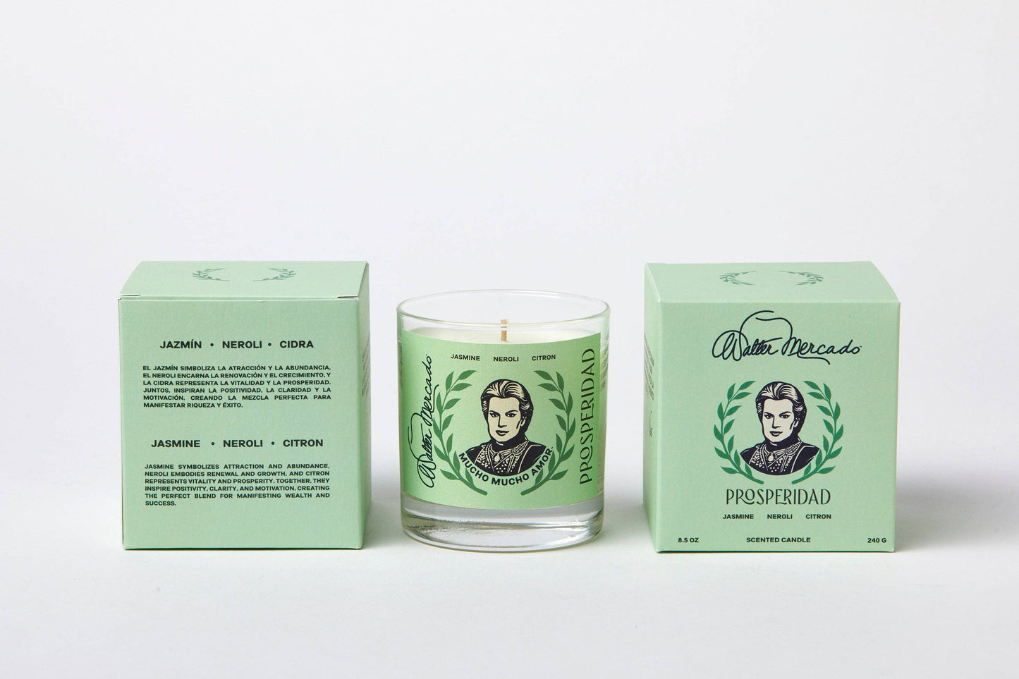 Prosperidad ( Prosperity ) Candle- Walter Mercado