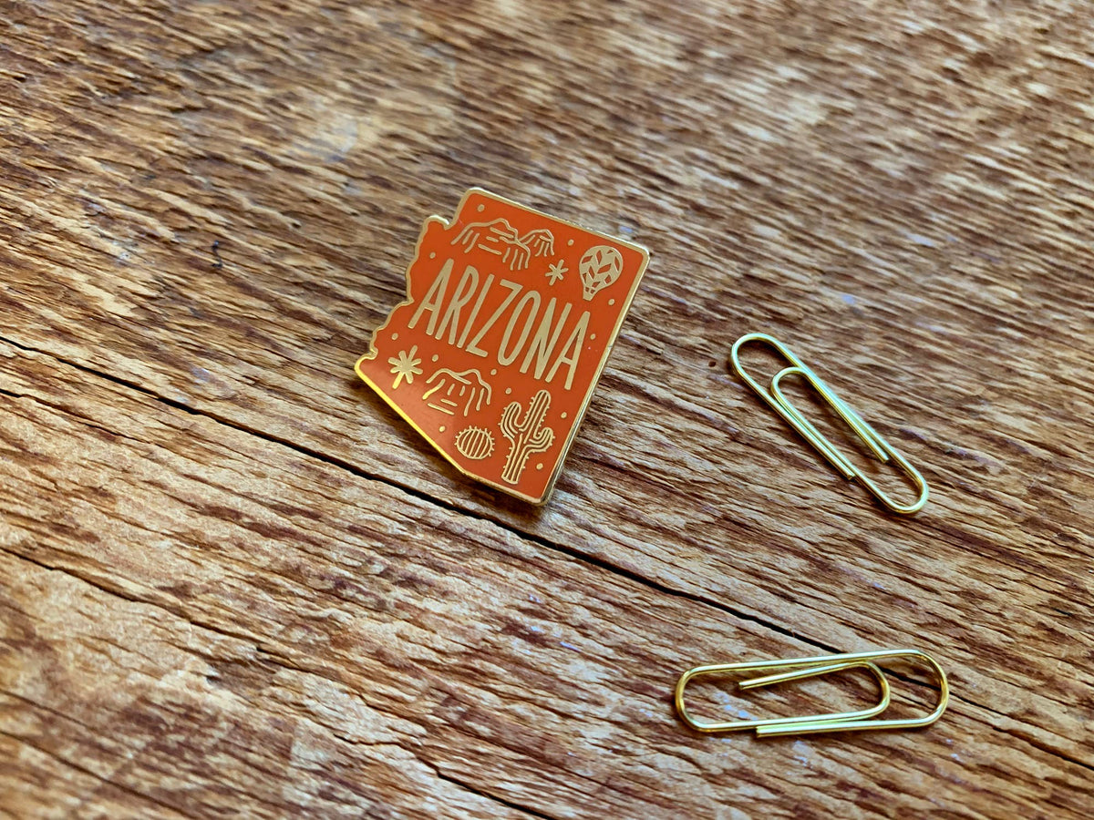 Arizona Enamel Pin