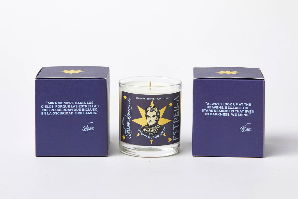 Walter Mercado Estrella "Star" Candle