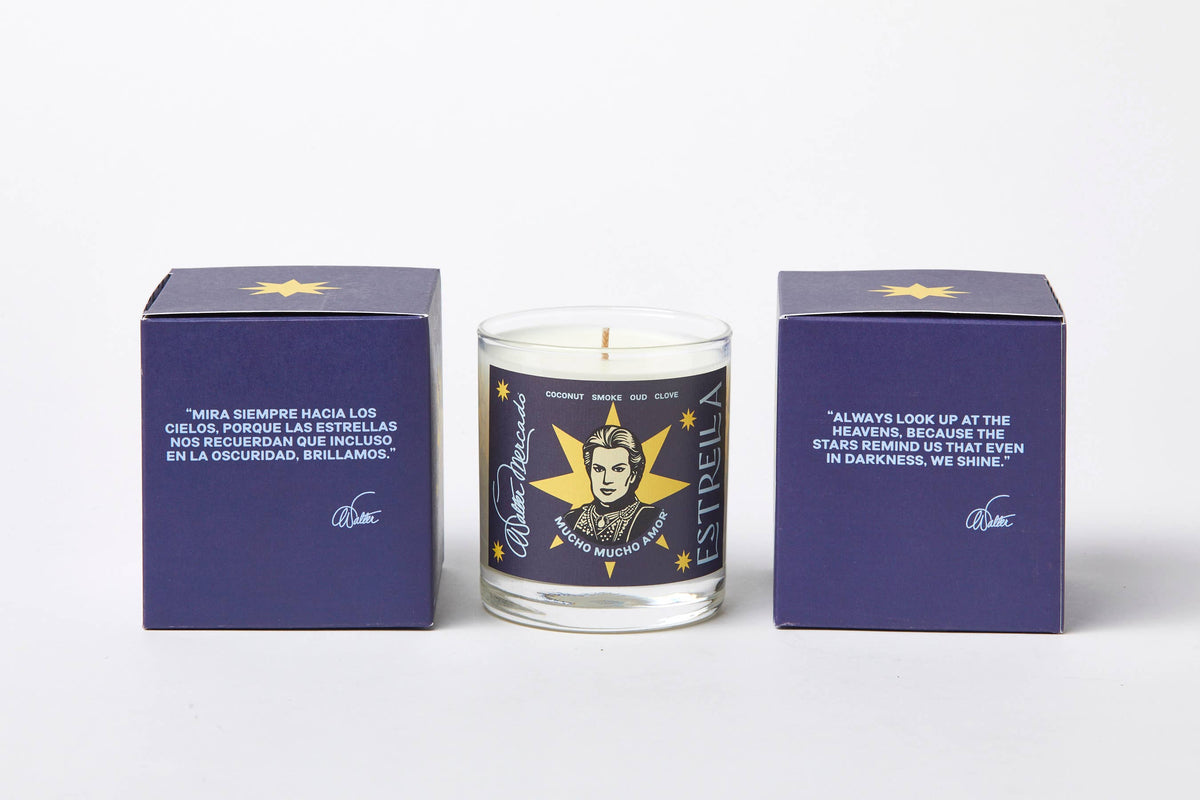Walter Mercado Estrella "Star" Candle