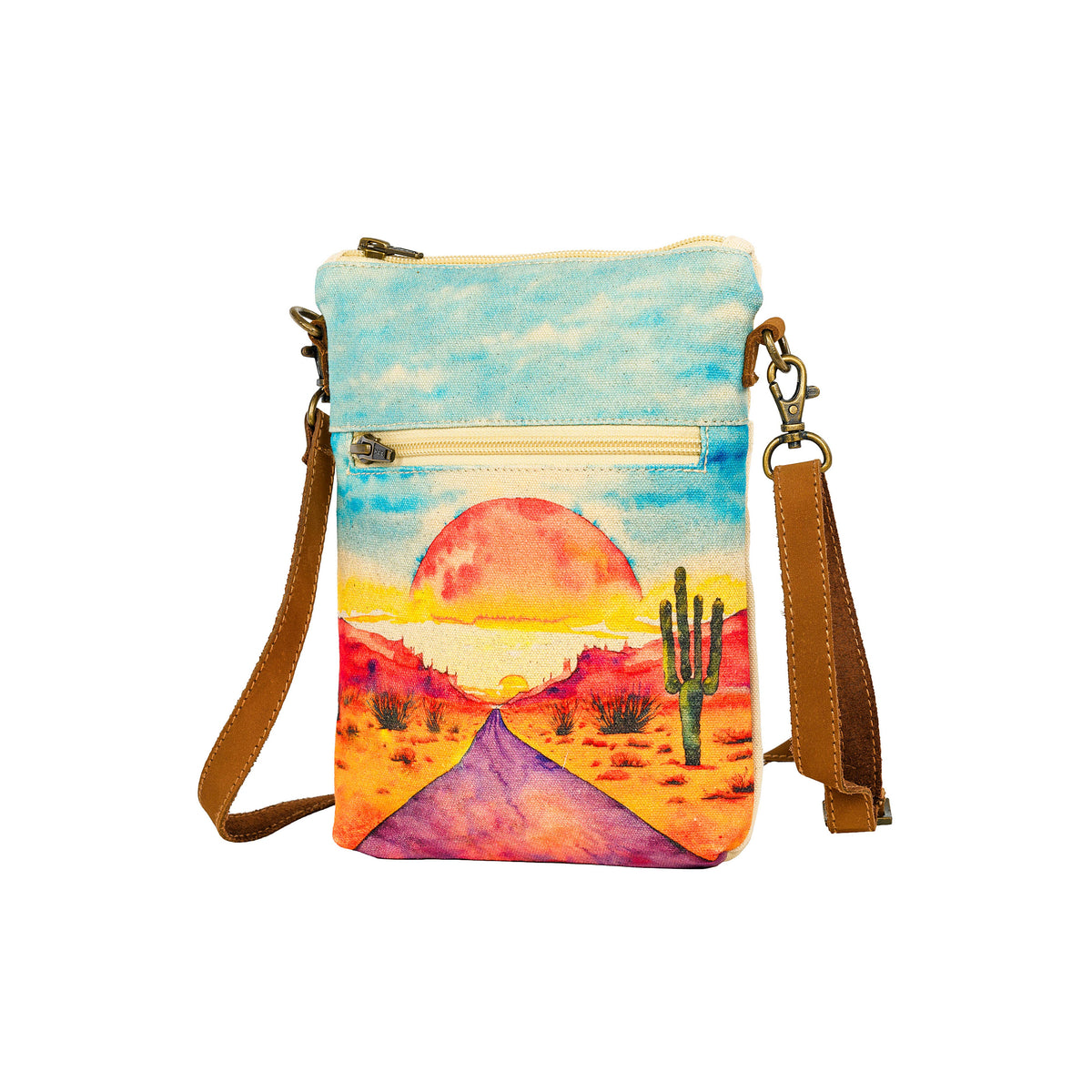 Desert Sunset Vista Slim Slim Bag
