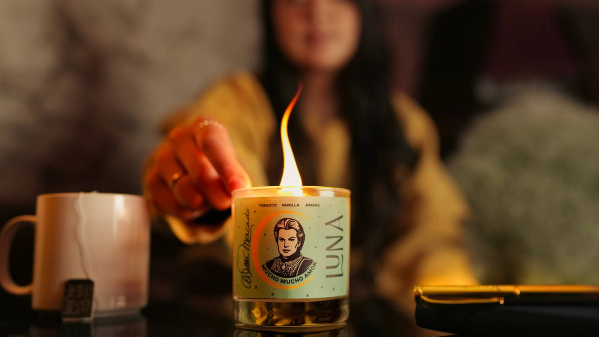 Walter Mercado Luna ( Moon ) Candle