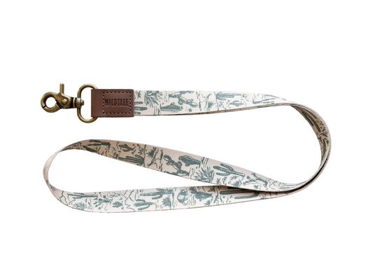 Western Landscape Neck Lanyard - Desert Plants, Wildlife