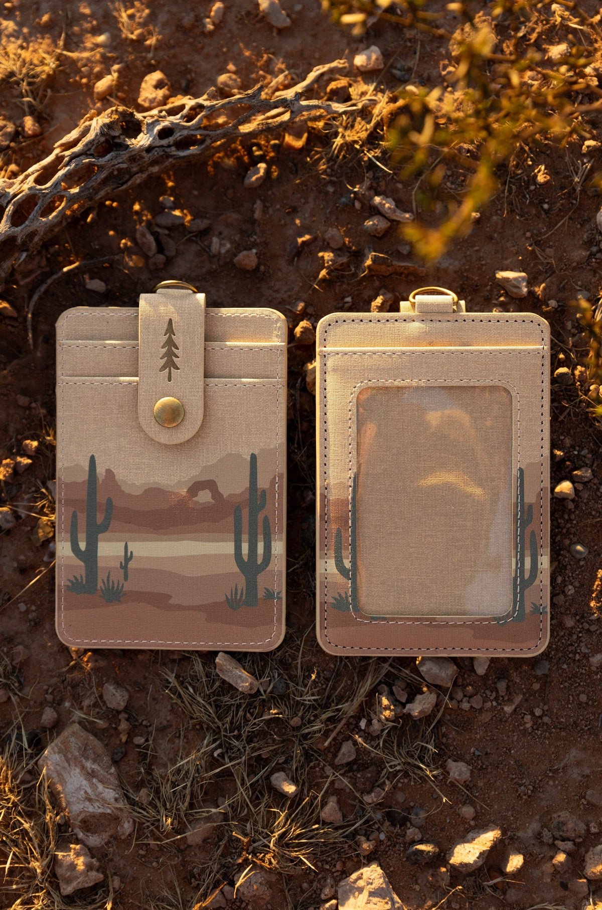 Desert ID Badge Holder