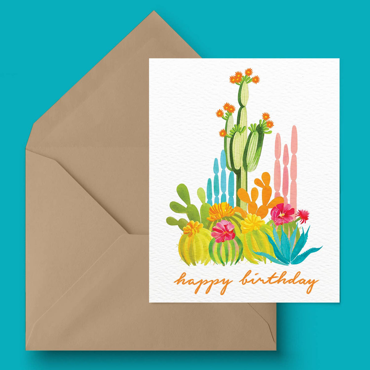 "Desert Whimsy" Birthday Card