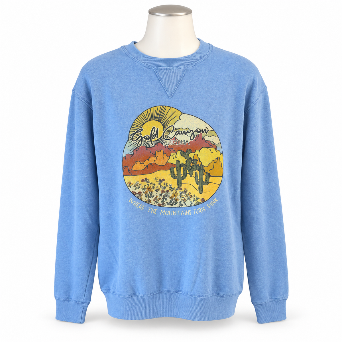 Desert Rhythm Fleece Crew