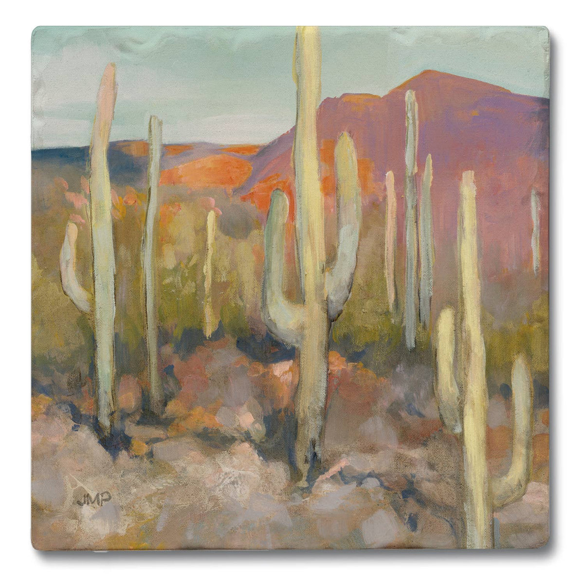 Thirstystone "High Desert" Absorbent Stone Coaster 4pk