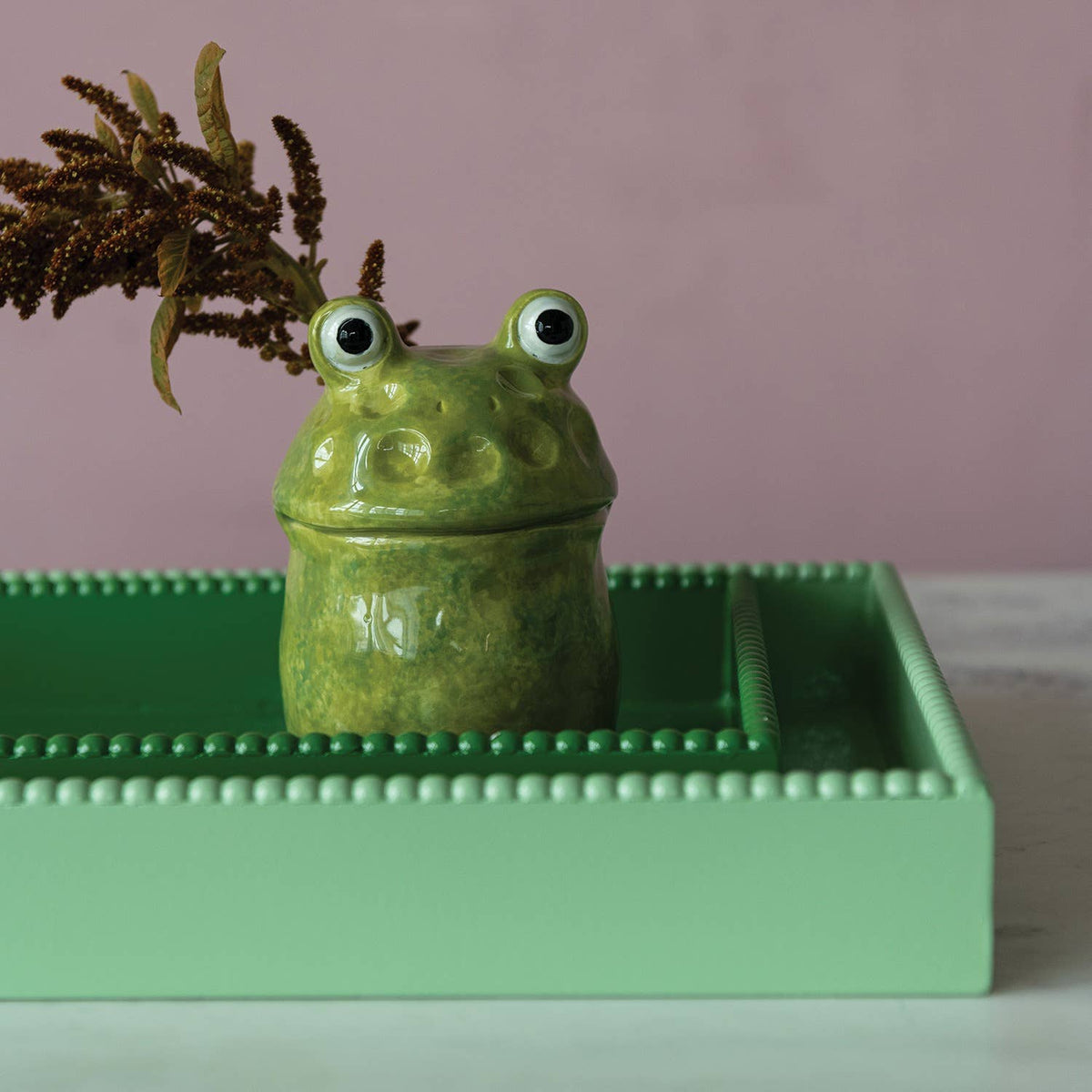 Cute Desert Frog Figurine