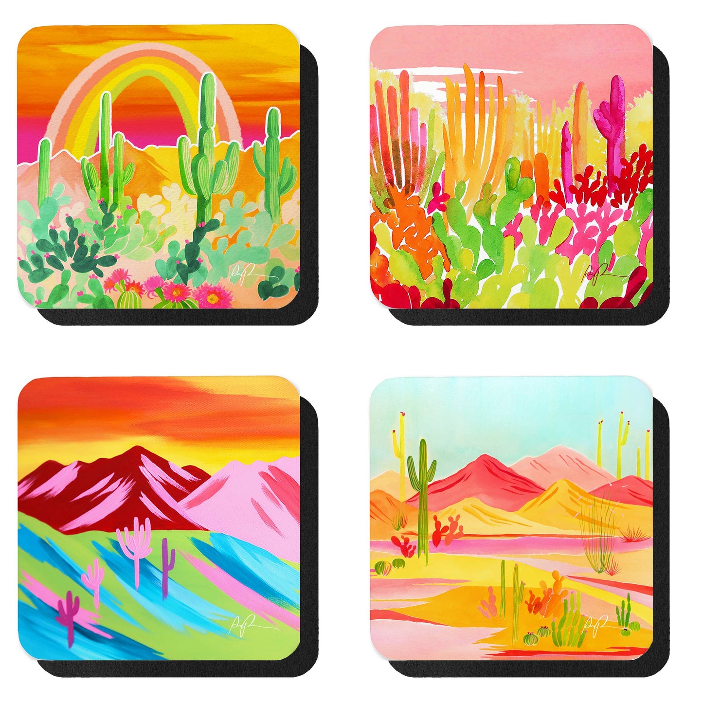 "Desert Vibrance" Boxed Coaster Set