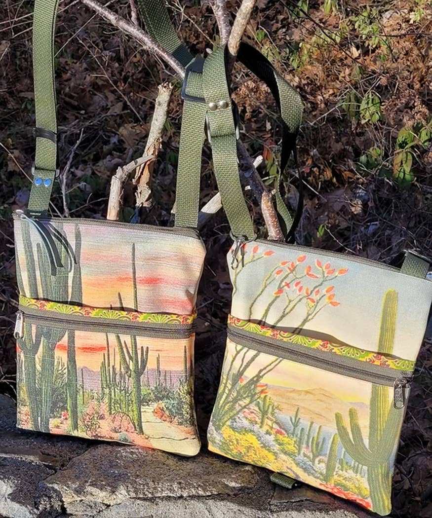 Desert Cactus Large Travel that converts to a Backpack