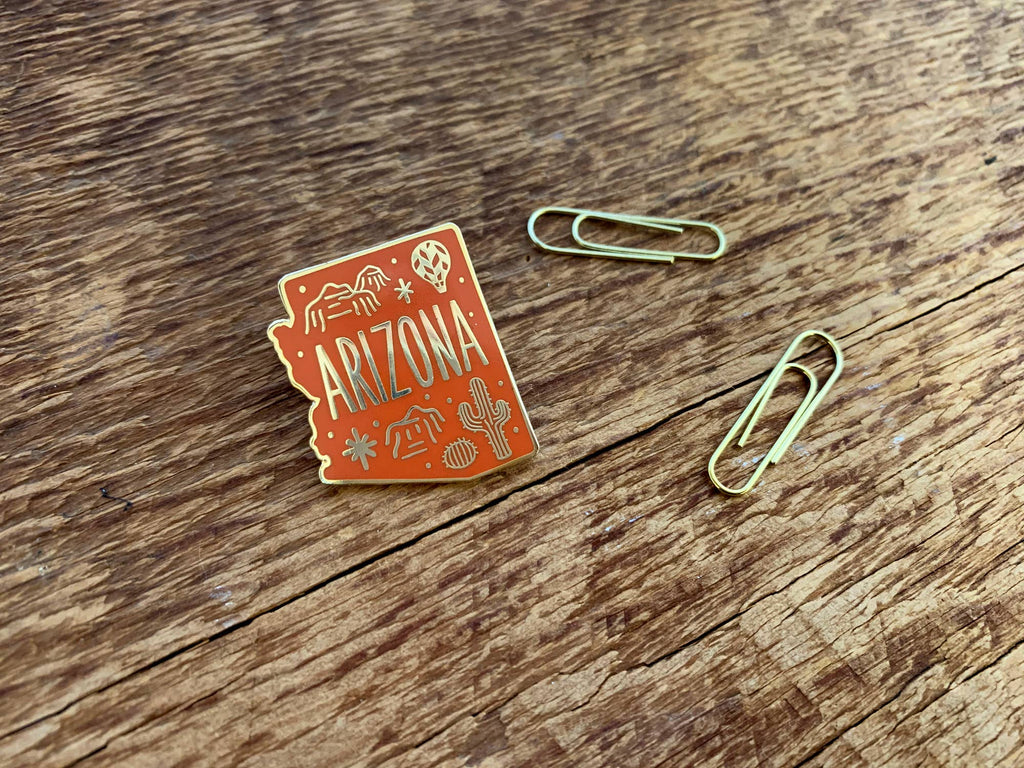 Arizona Enamel Pin