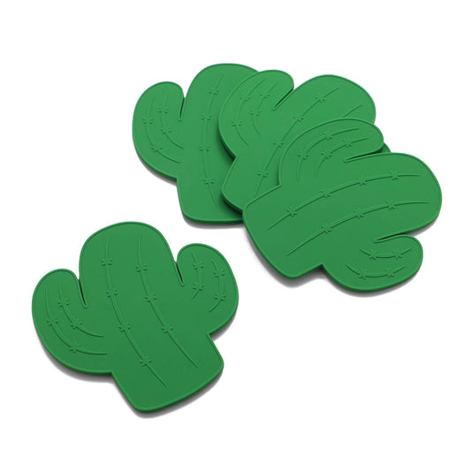 Cactus Silicone Coaster - Set of 4
