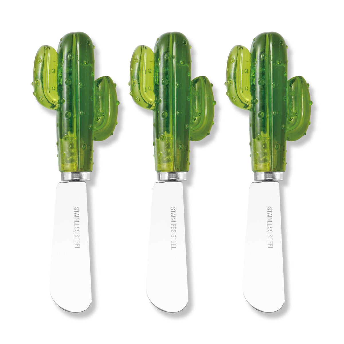3-Piece Cactus Cheese Spreader