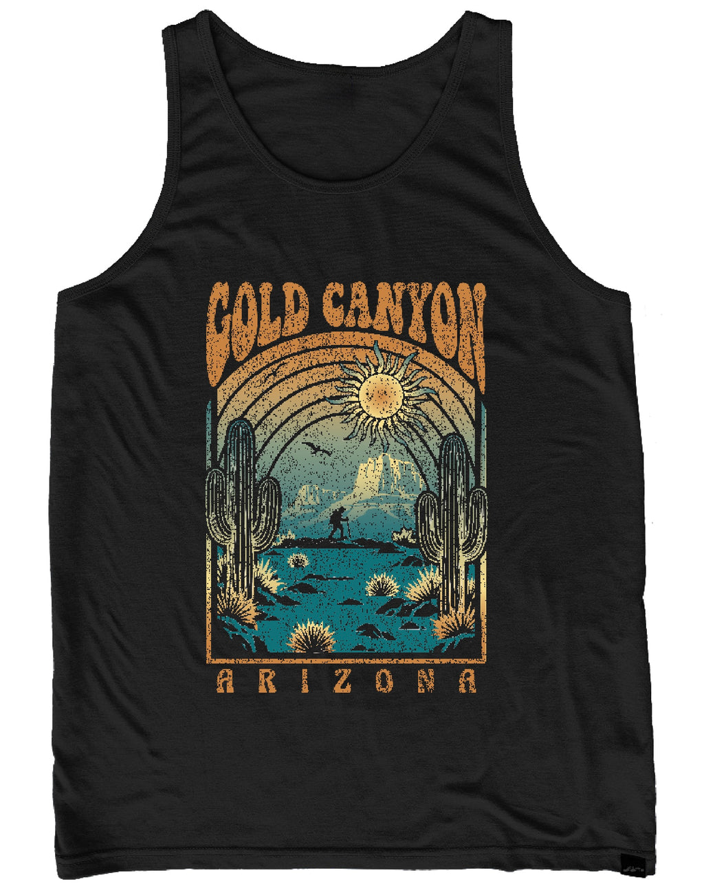 Mystical Desert Tri-Blend Tank-Unisex