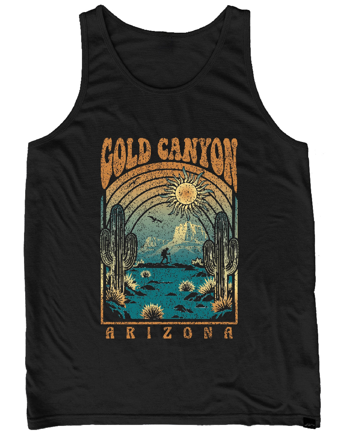 Mystical Desert Tri-Blend Tank-Unisex
