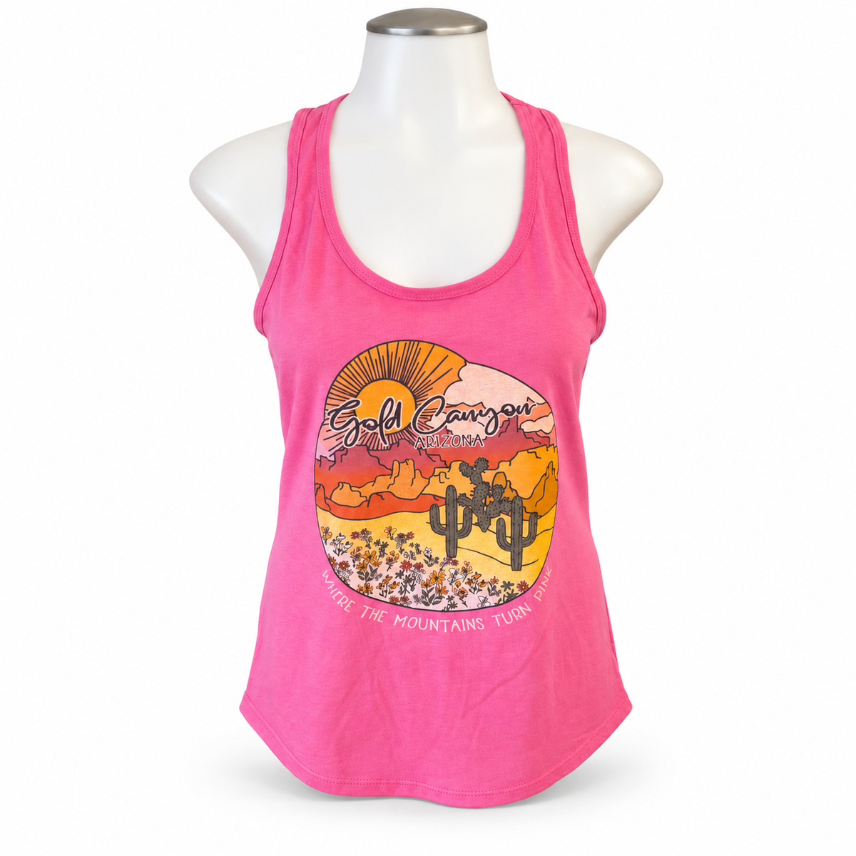 Desert Rhythm Racer Back Tank