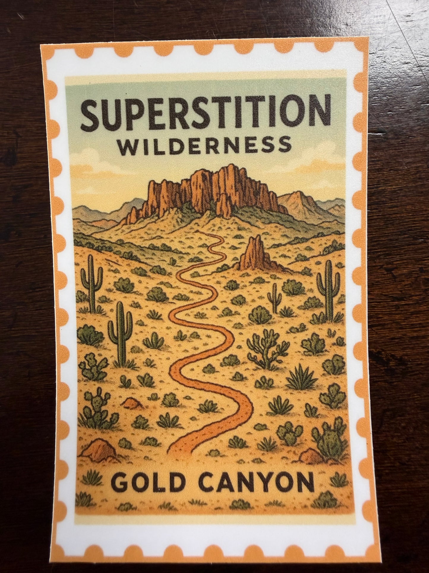 Sticker- Superstition Wilderness