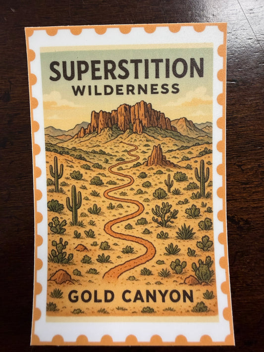 Sticker- Superstition Wilderness