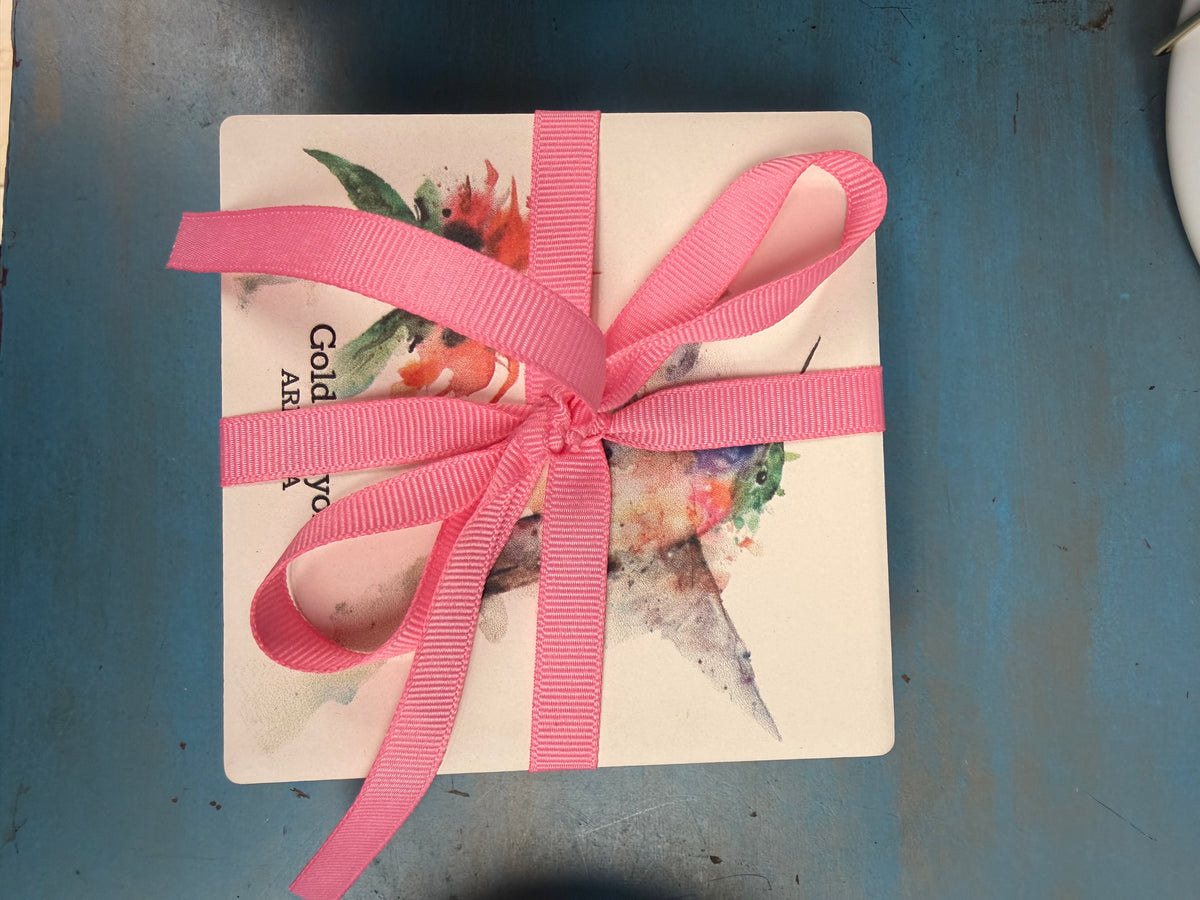 Gold Canyon Hummingbird Coasters