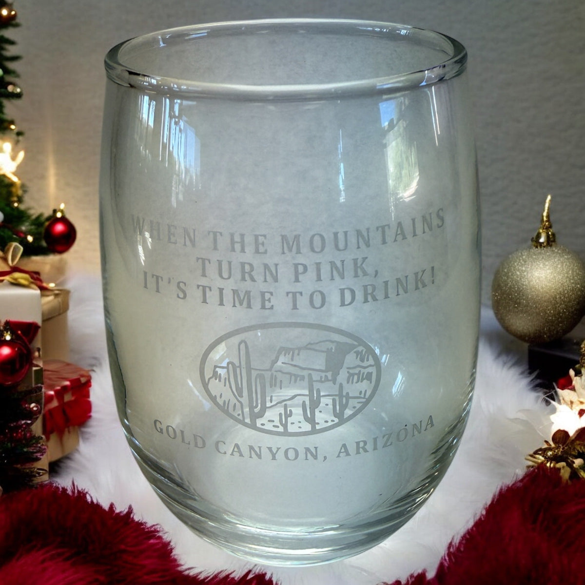 Stemless Wine Glass