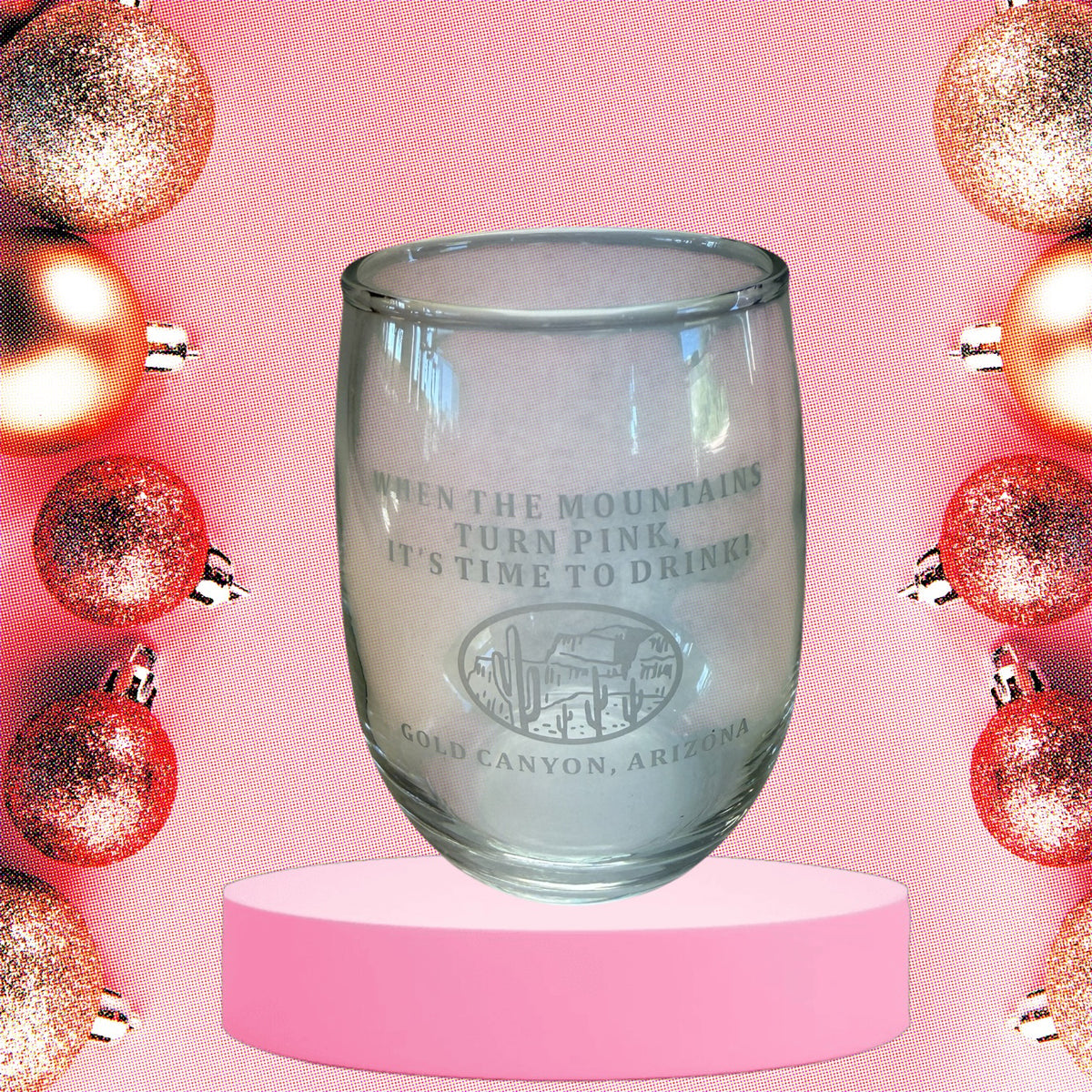 Stemless Wine Glass