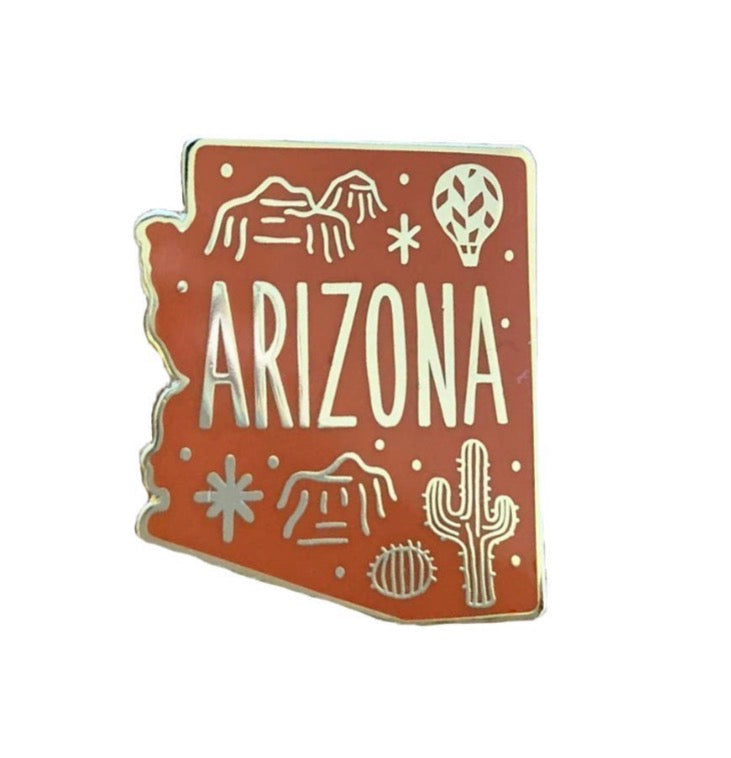 Arizona Enamel Pin