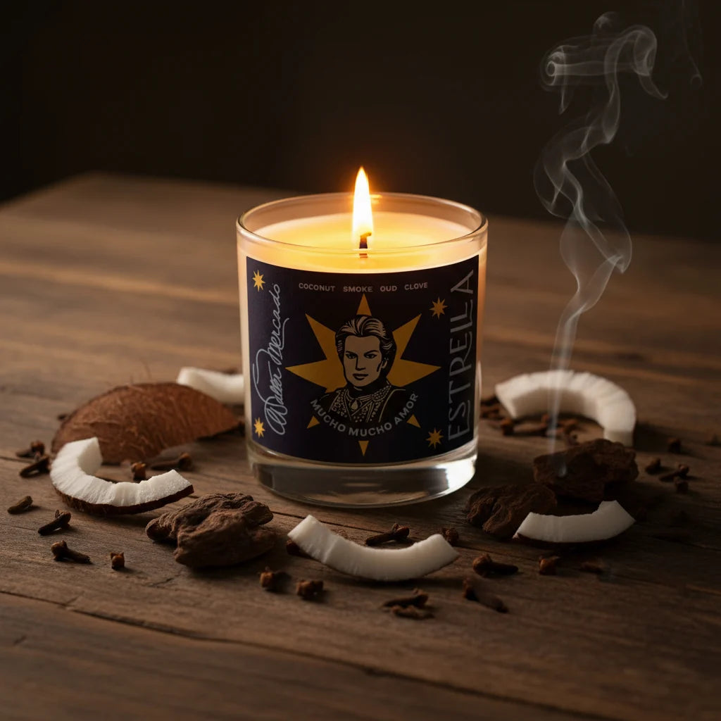 Walter Mercado Estrella "Star" Candle