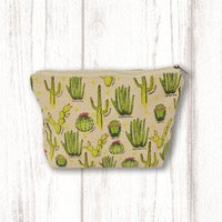 Cactus  Pouch Art Studio