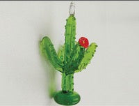 Saguaro Cactus Glass Blown Ornament