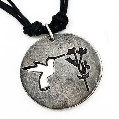 Handcrafted Pewter  Icon Necklace