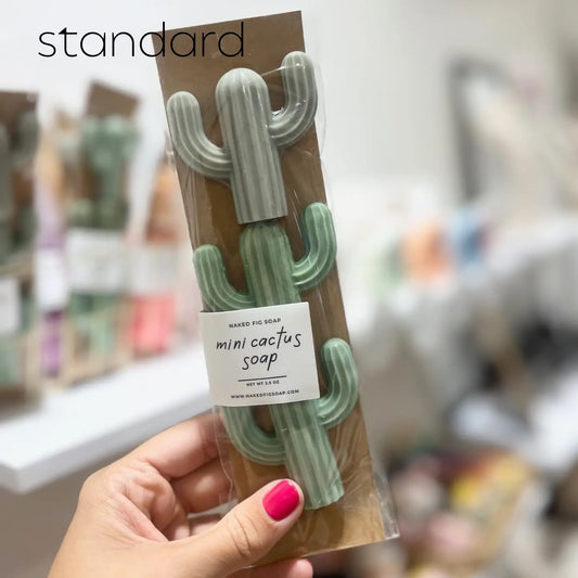 Mini Cactus Soap- 3 Pack