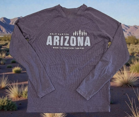 Long Sleeve Waffle Shirt