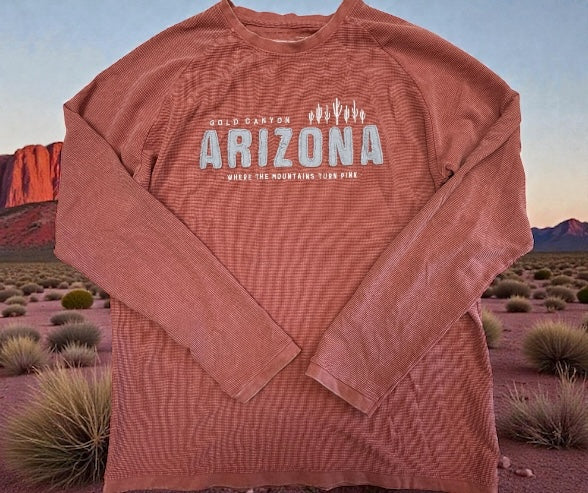 Long Sleeve Waffle Shirt