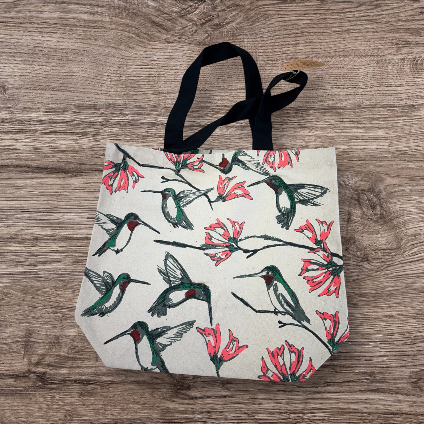 Hummingbird Shopper Tote