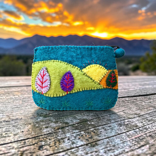 Wool Change Purse