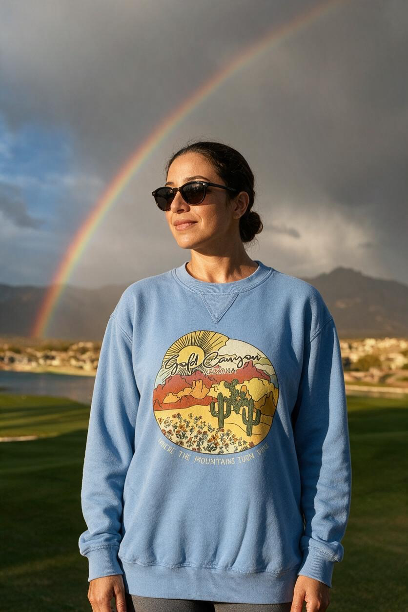 Desert Rhythm Fleece Crew